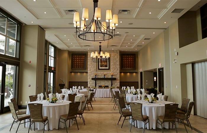 Walnut Beach Resort banquet room