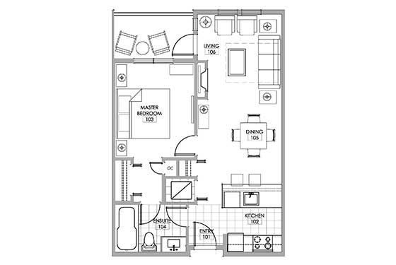 Cabernet One Bedroom Suite